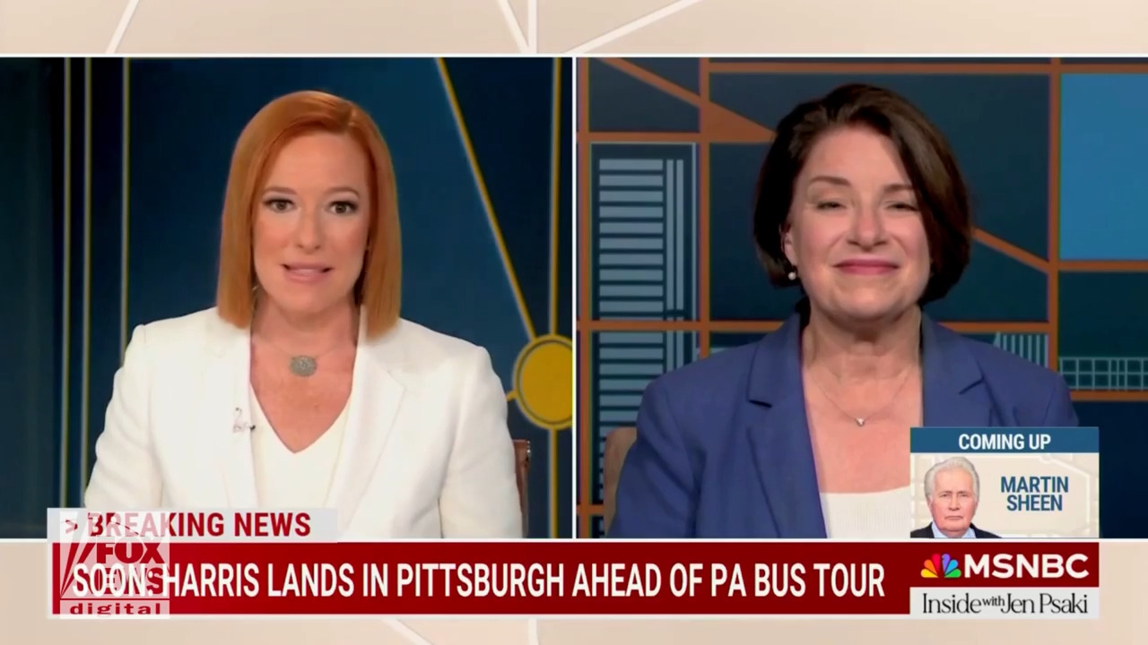Klobuchar, Psaki gush over Biden ahead of DNC speech: ‘He literally saved our democracy’