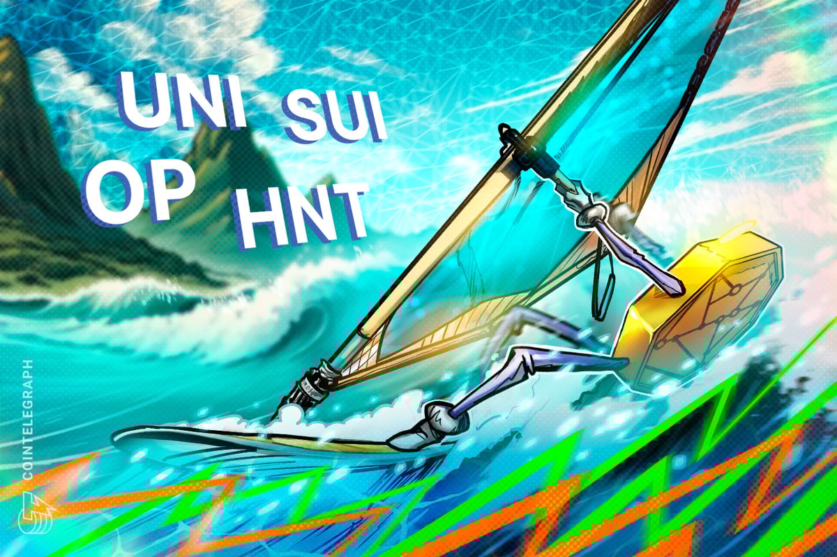 Bitcoin range recovery could boost UNI, SUI, OP and HNT