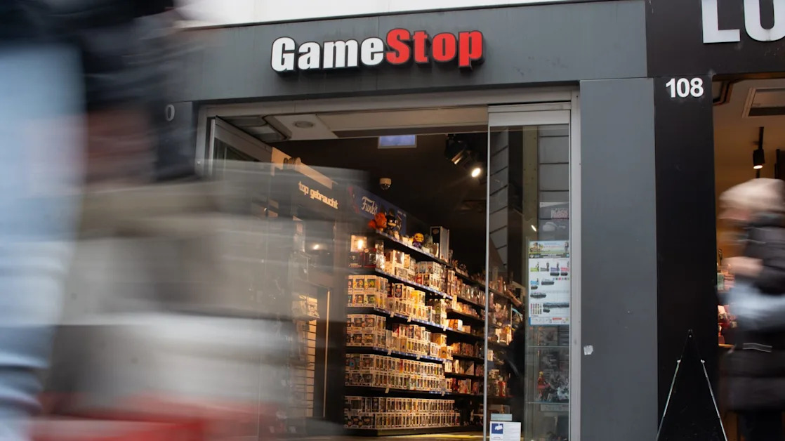 GameStop stock slides 23% after announcing strategy shift and plans to buy $1.3 billion worth of Bitcoin