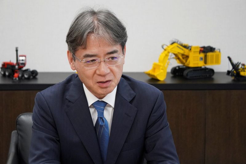 Exclusive-US-China trade truce may ease Komatsu’s tariff pain by $140 million, CEO says