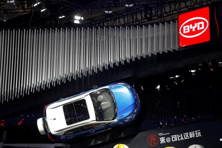BYD shares drop 6% from record high amid profit-taking