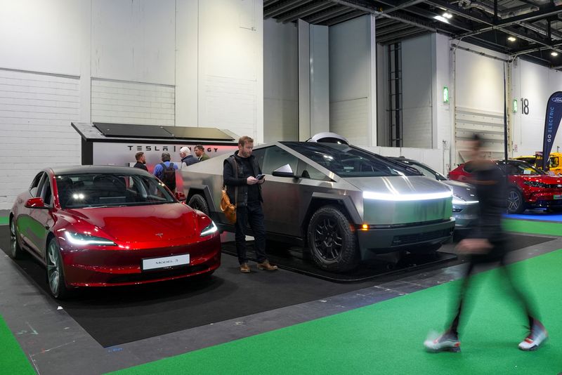 Tesla’s UK sales jump in June from a year earlier, data shows