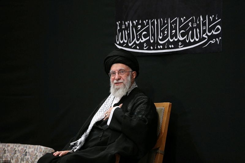 Iran’s Khamenei attends public event after weeks of war with Israel