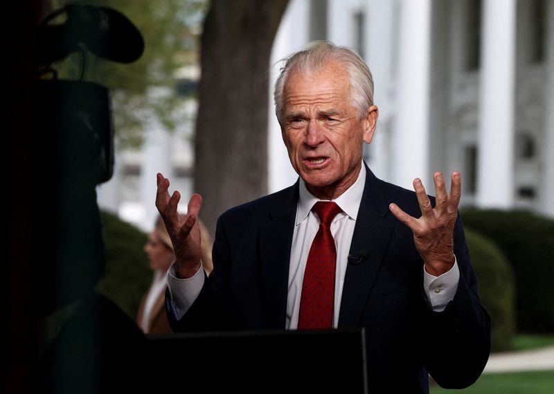 Apple stock falls after White House trade advisor says company thinks it’s too big